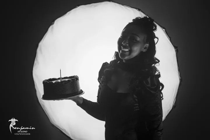 Silhouette Cake